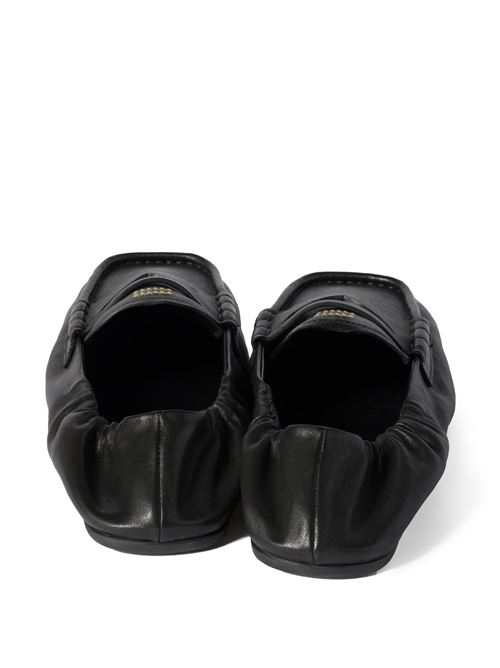 Nappa leather moccasins MIU MIU | 5D341EF-005EFXF0002